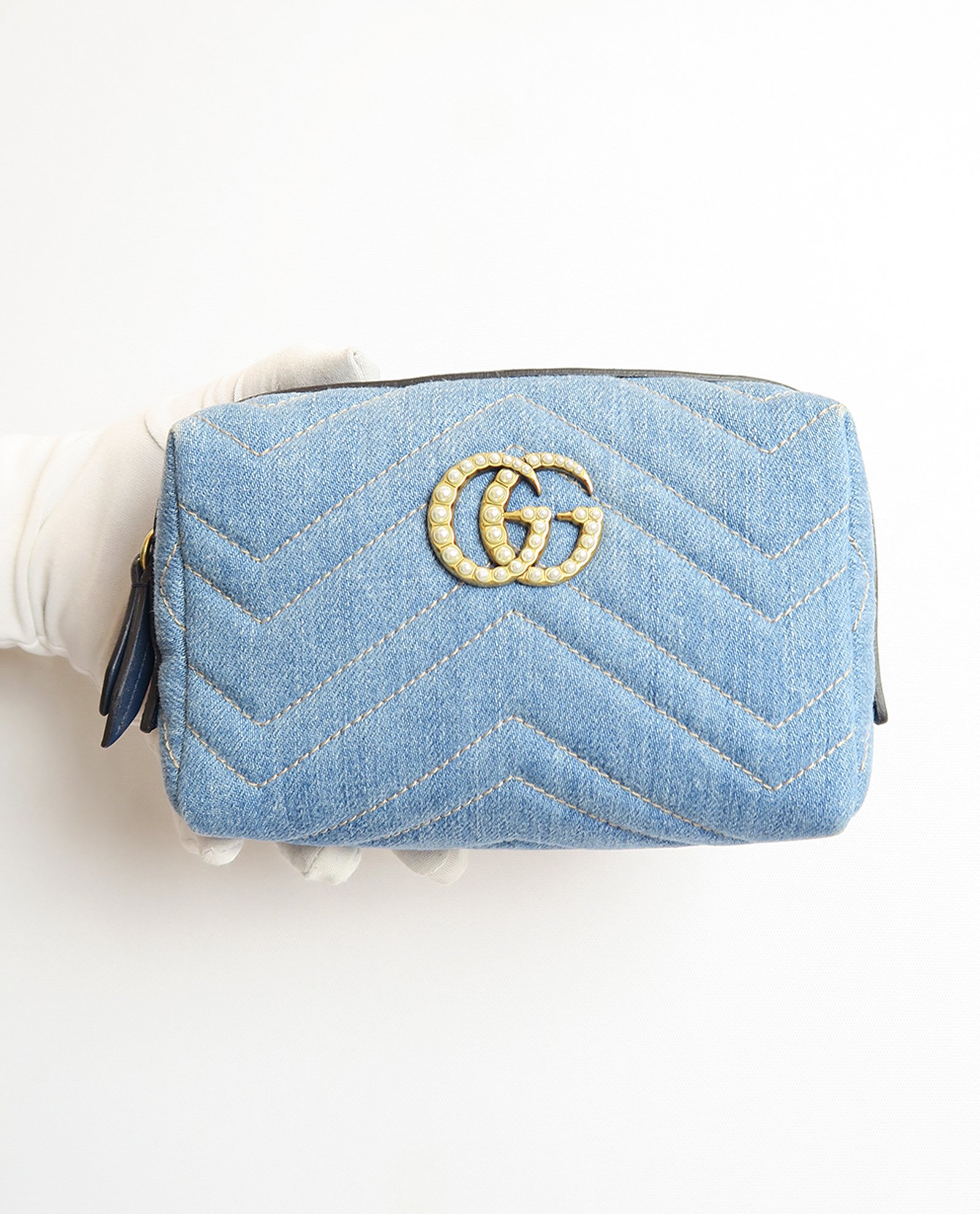 Gucci Marmont Pearl Cosmetic Pouch